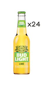 Carton de 24 bouteilles, Bud Light Lime 4.2° 35.5cl